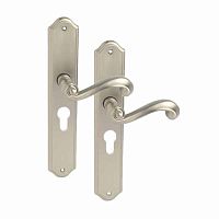 Ручки на планке TUPAI Carla 704-55никель матовый